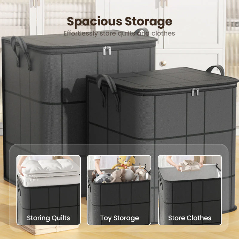 Foldable Waterproof Storage Tote with Handles