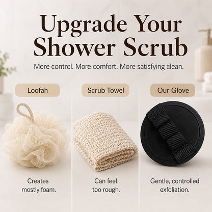 Soft Silicone Exfoliating Shower Glove