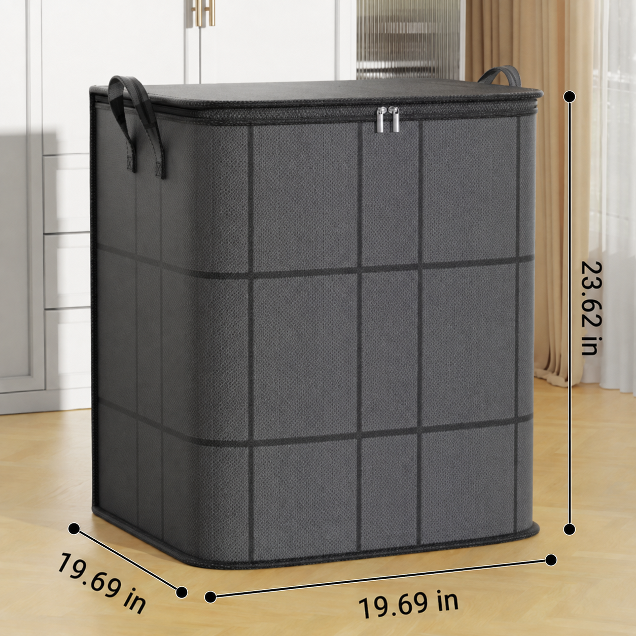 Foldable Waterproof Storage Tote with Handles