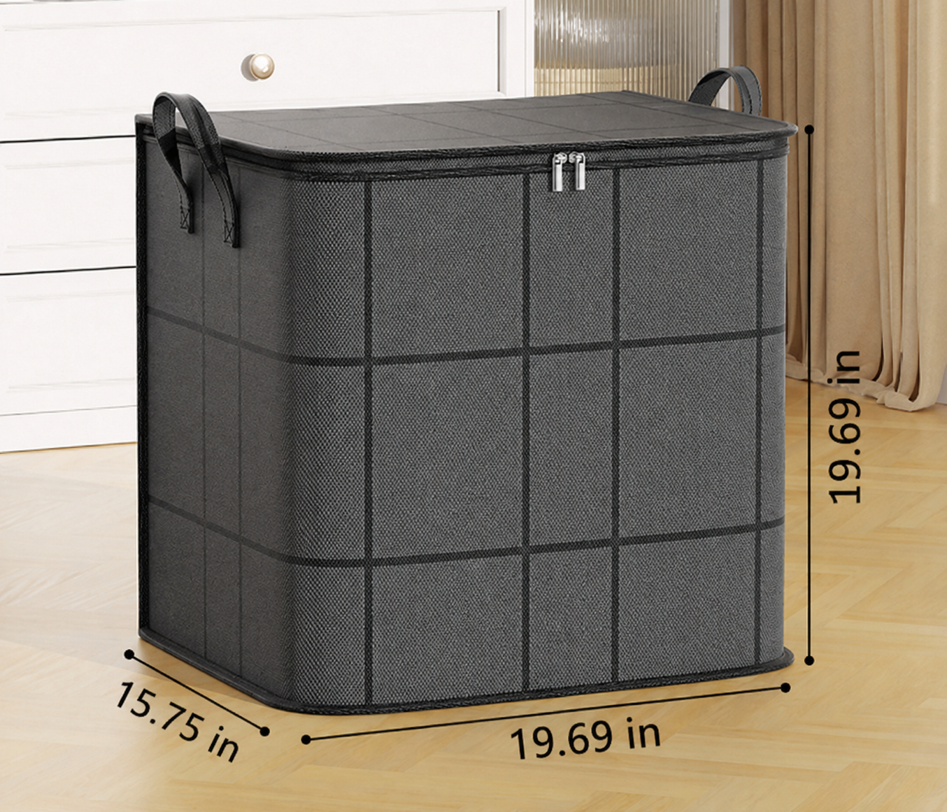 Foldable Waterproof Storage Tote with Handles