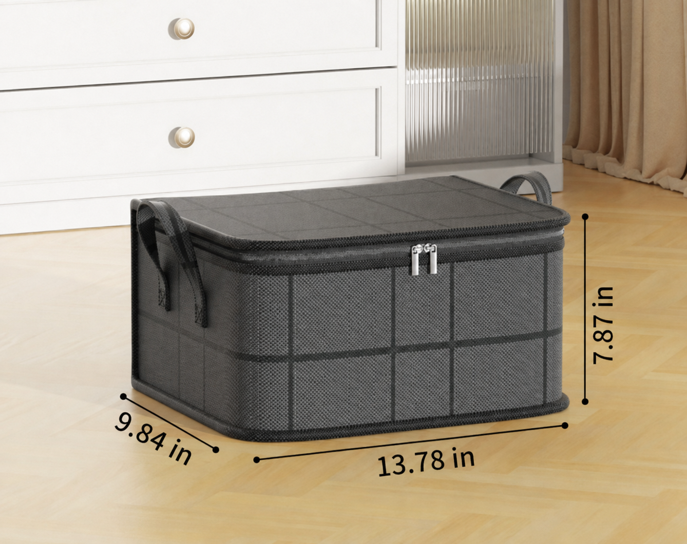 Foldable Waterproof Storage Tote with Handles