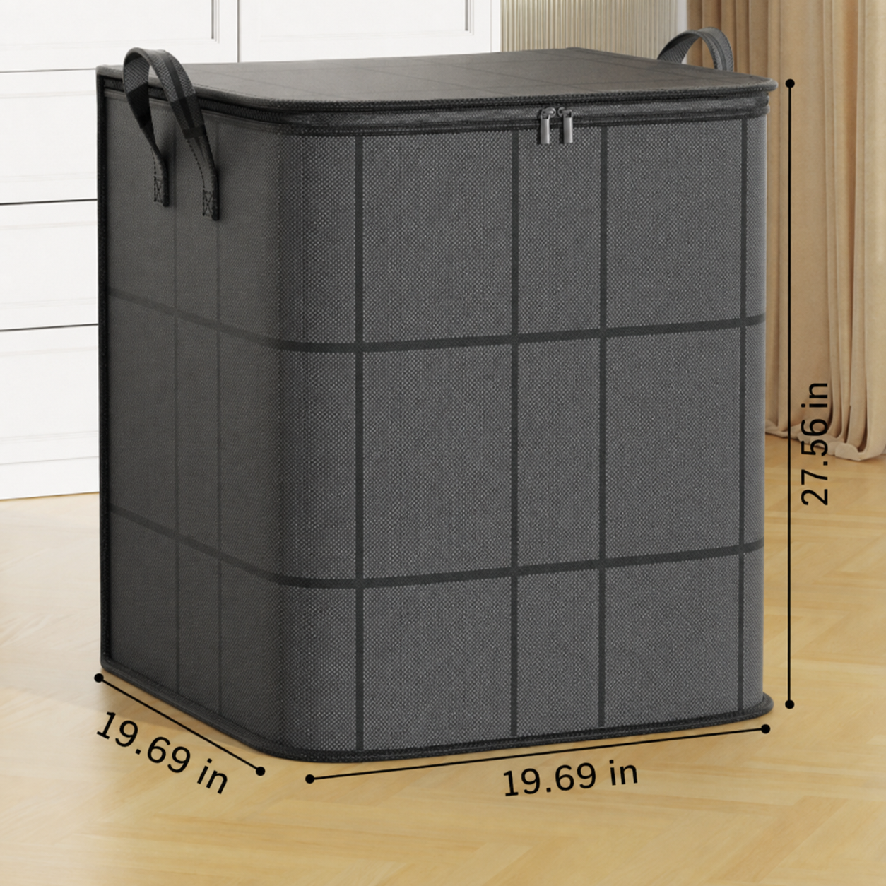 Foldable Waterproof Storage Tote with Handles